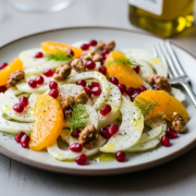 Insalata invernale con melograno